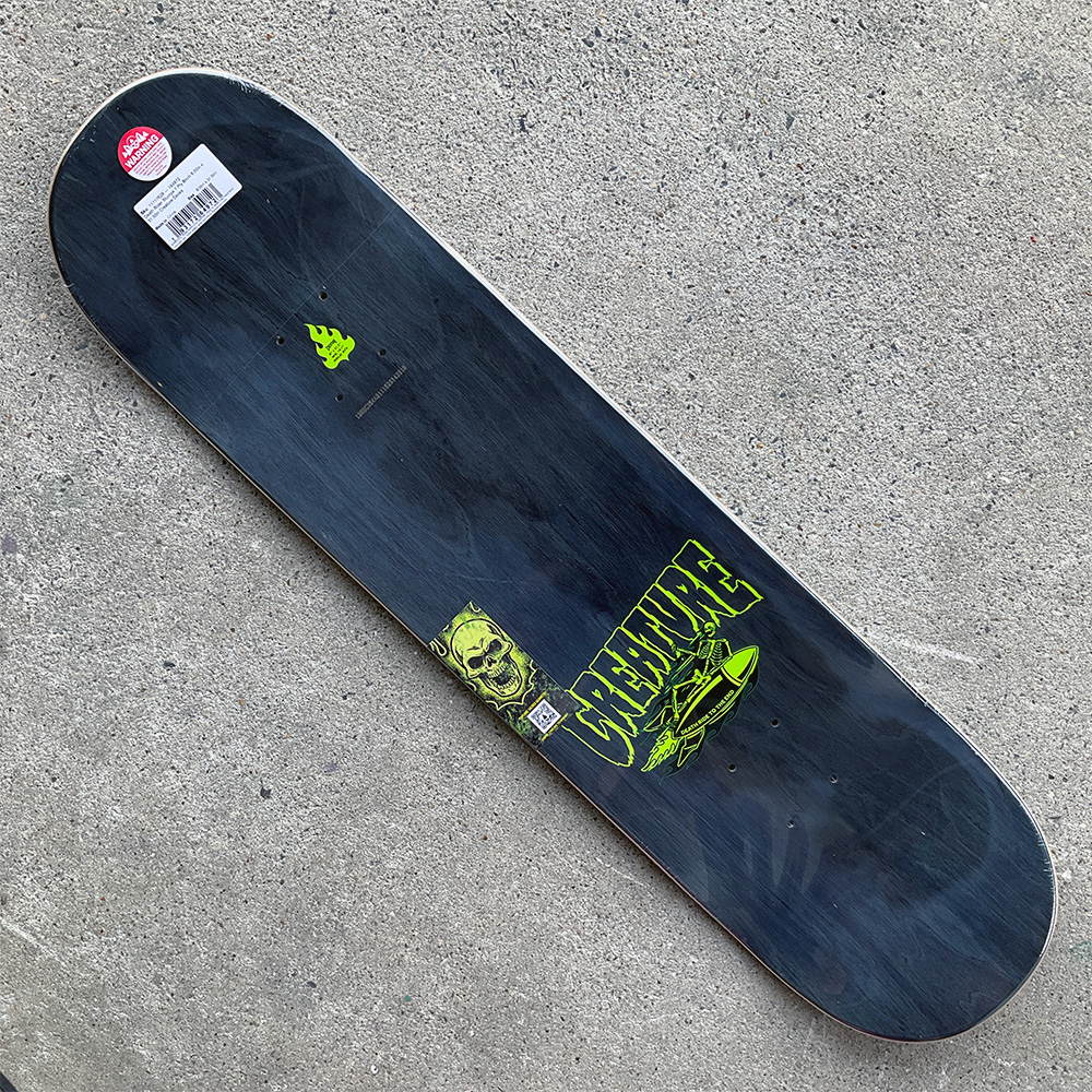 CREATURE（クリーチャー） スケボー デッキ 8.0 DEATH RIDER STUMPS