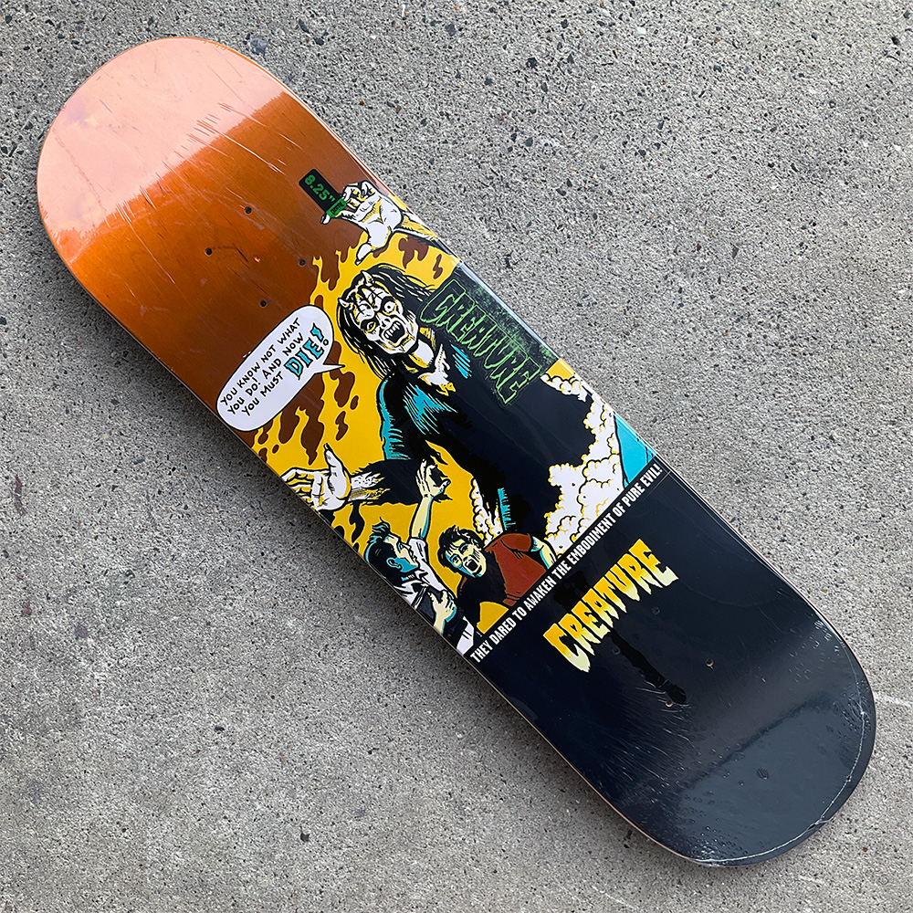 CREATURE（クリーチャー） スケボー デッキ 8.25 COMICBOOK RELIC