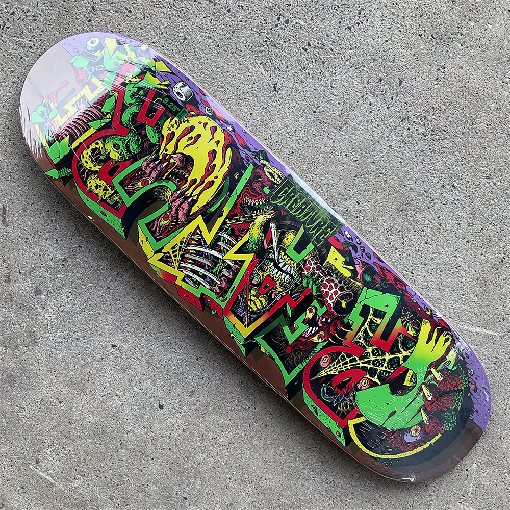 CREATURE（クリーチャー） スケボー デッキ 9.25 HALLUCINATION DECK