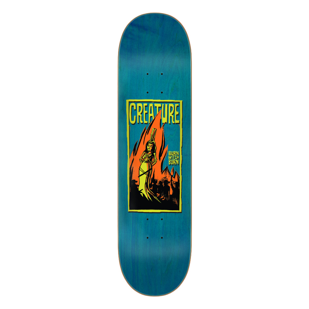 CREATURE（クリーチャー） スケボー デッキ 8.25 BURN WITCH BURN DECK