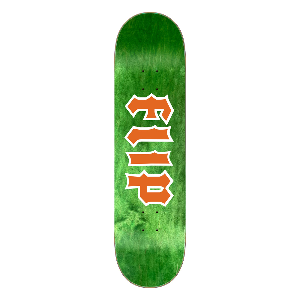 フリップ FLIP スケボー デッキ 7.75 CANCELLED ORANGE LOGO TEAM DECK