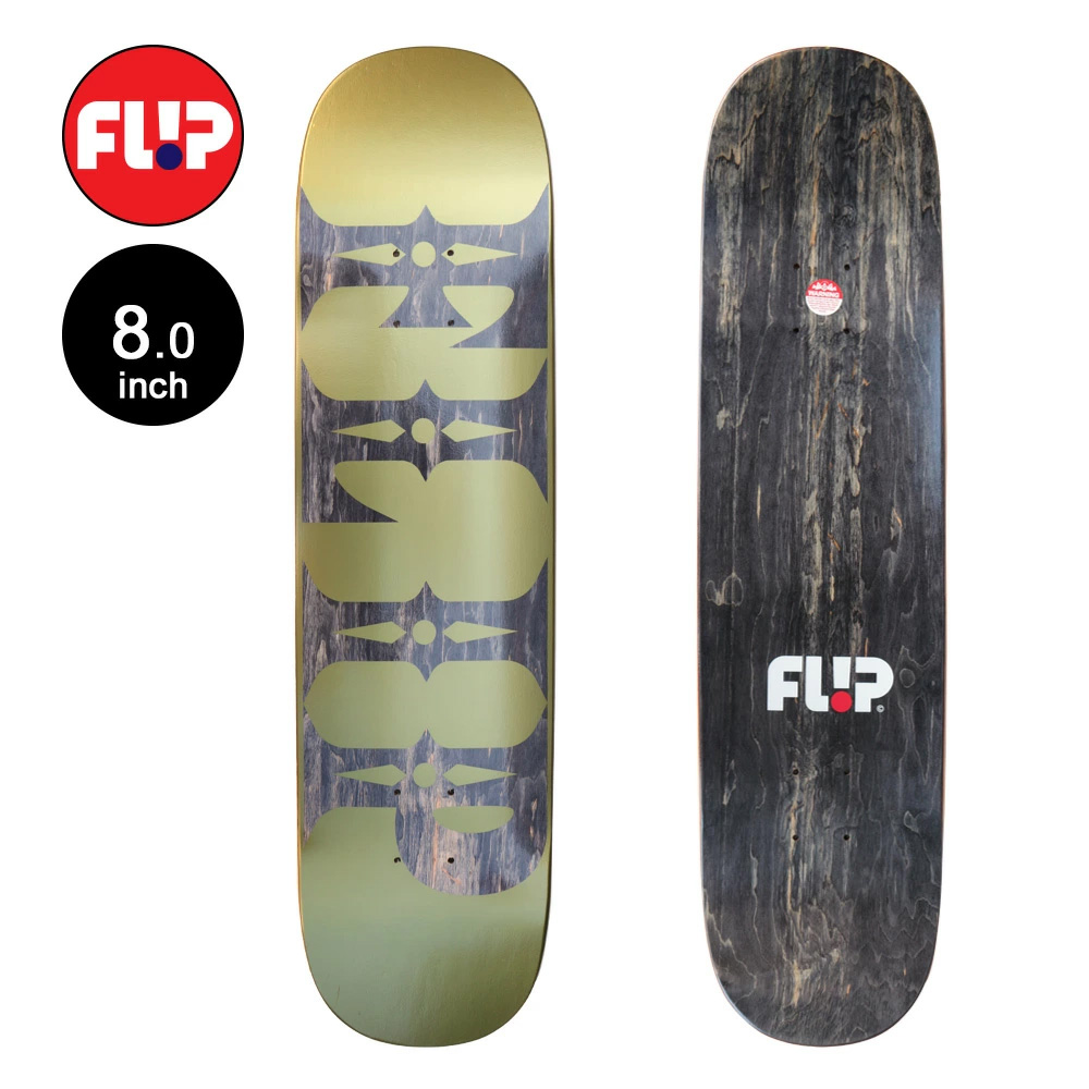 Flip Team HOW Logo デッキ 8.25 スケボー 31090664_001.jpg