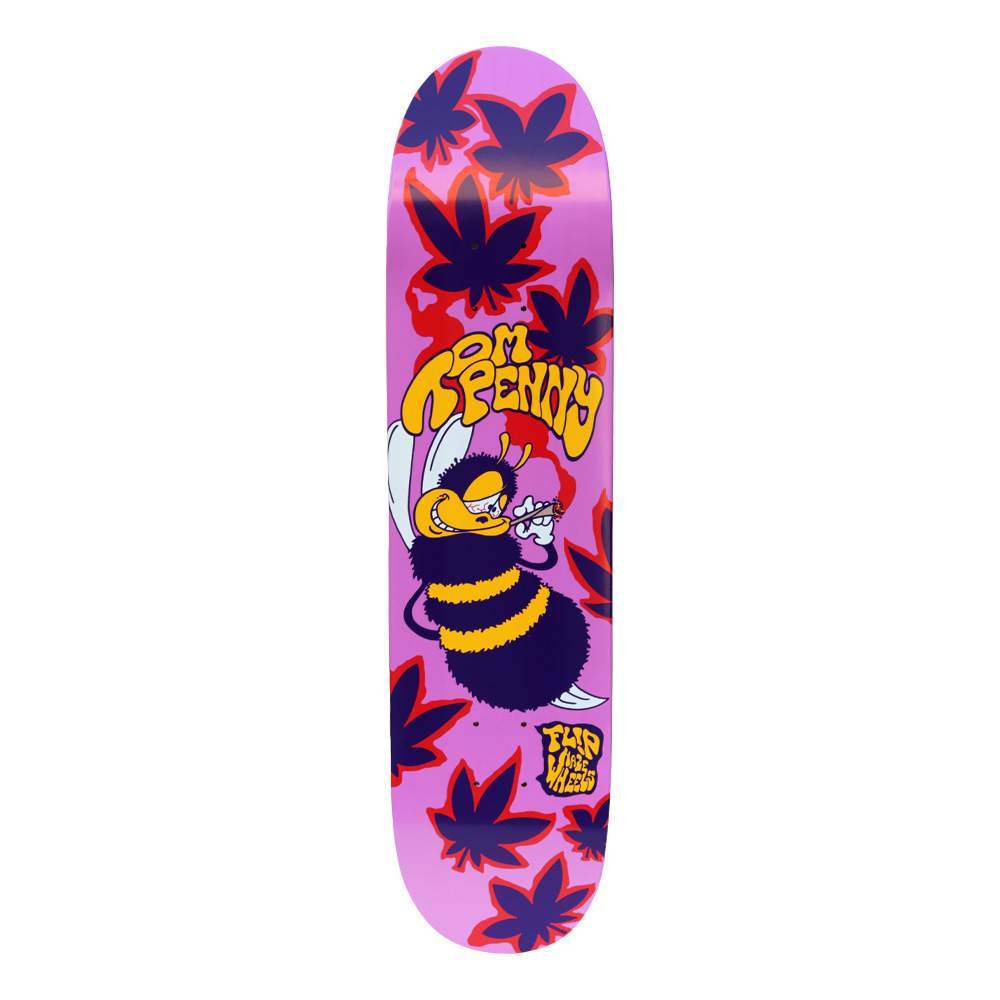フリップ FLIP スケボー デッキ 7.75 PENNY HIGH IN A HAZE PURPLE PRO