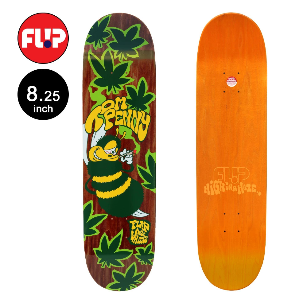 フリップ FLIP スケボー デッキ 8.25 PENNY HIGH IN A HAZE GREEN PRO