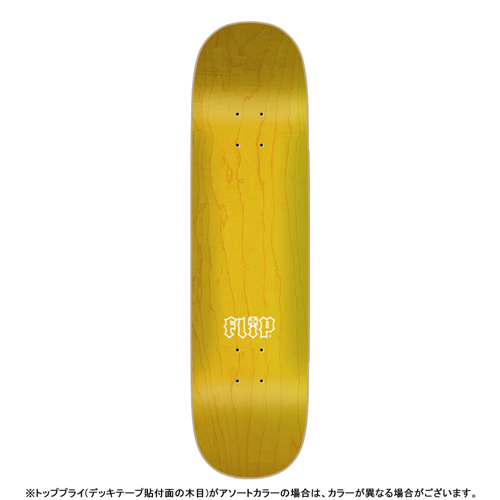 フリップ FLIP スケボー デッキ 8.125 CANCELLED LOGO GREEN TEAM DECK