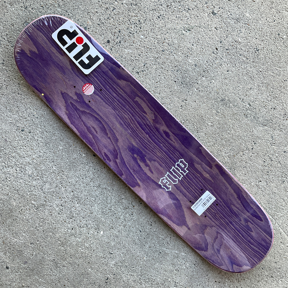 フリップ FLIP スケボー デッキ 8.125 CANCELLED LOGO GREEN TEAM DECK