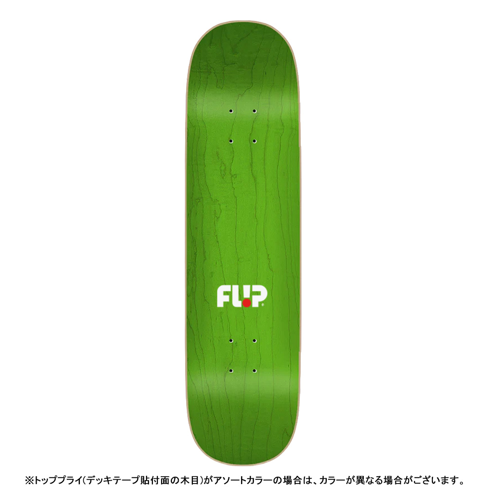 フリップ FLIP スケボー デッキ 8.0 SKINS&BONES TEAM DECK スケート