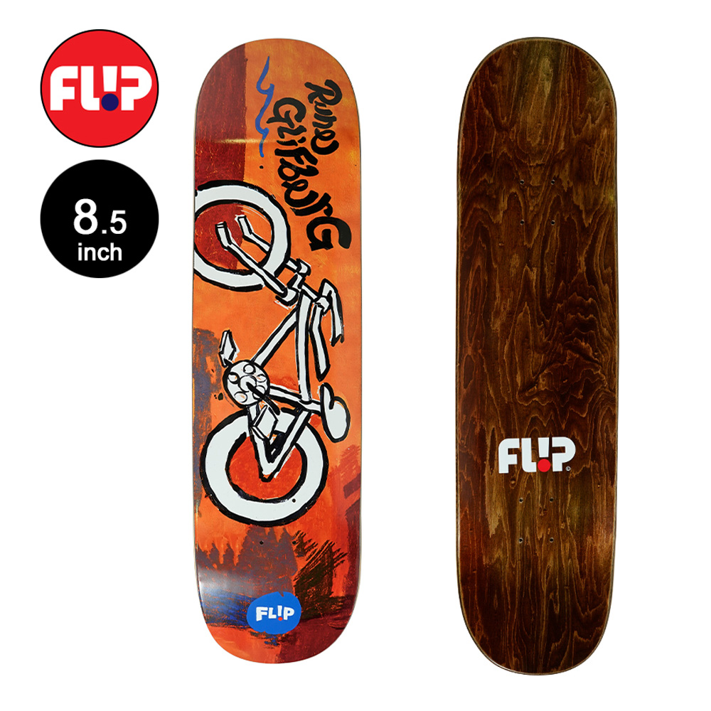 FLIP フリップ スケボー デッキ 8.5 GLIFBERG FAIRE PRO DECK デッキ