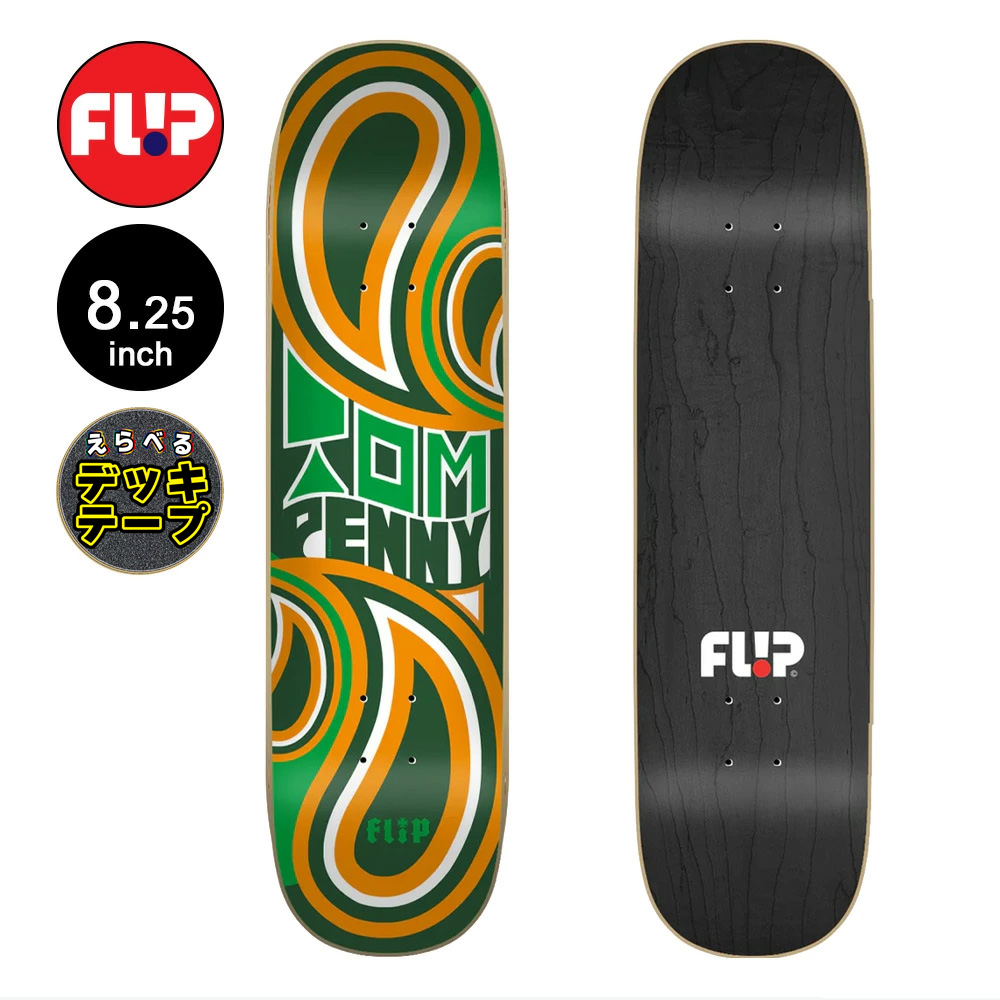 フリップ FLIP スケボー デッキ 8.25 DECKADE PENNY PRO DECK トム