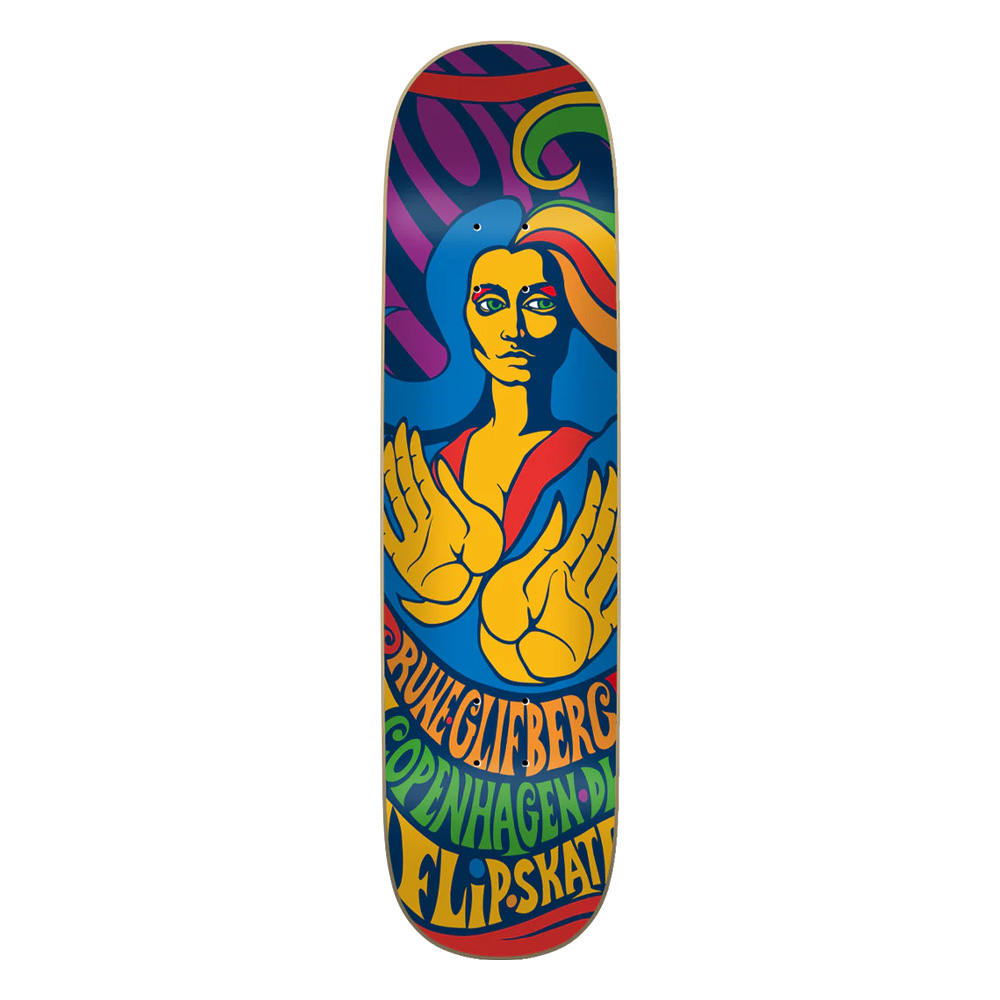フリップ FLIP スケボー デッキ 8.6 GLIFBERG MOTHER EARTH PRO DECK