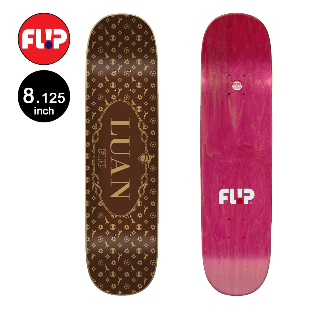 フリップ FLIP スケボー デッキ 8.125 OLIVEIRA MONOGRAMS PRO DECK