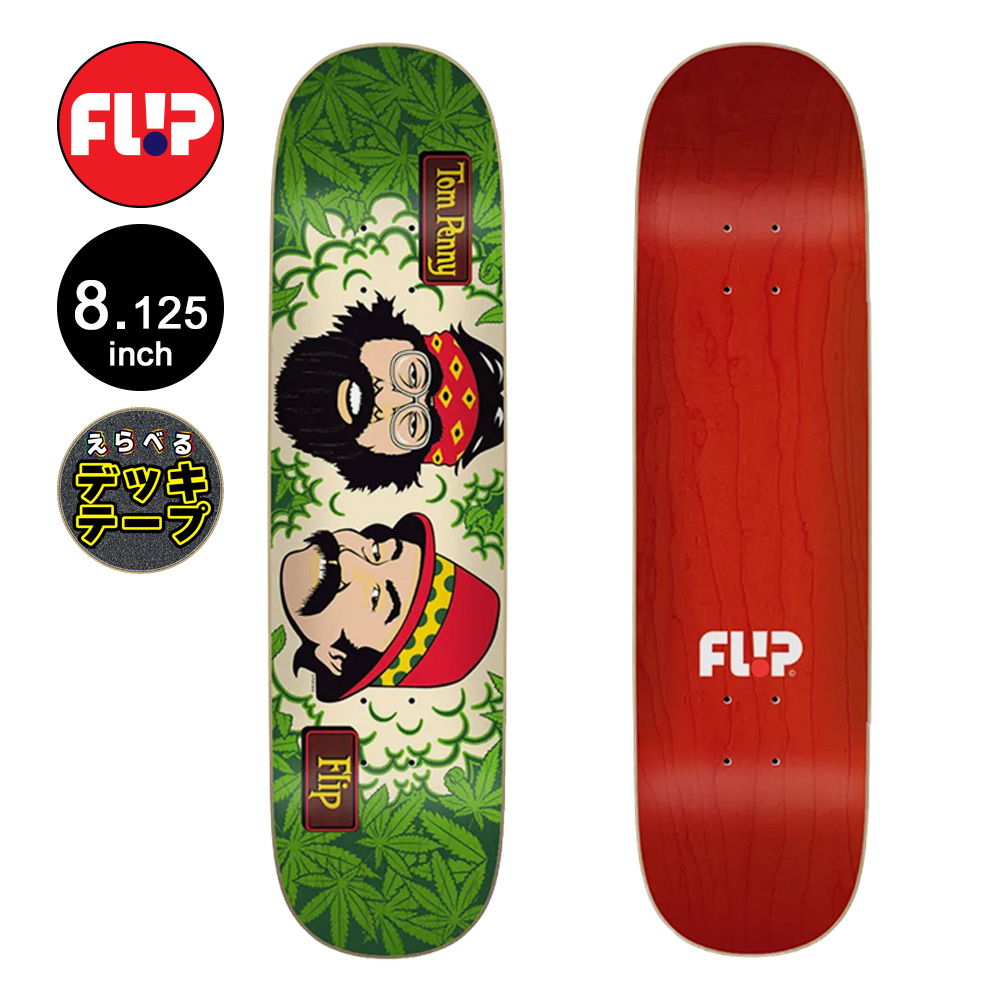フリップ FLIP スケボー デッキ 8.125 SWEET LEAF PENNY PRO DECK