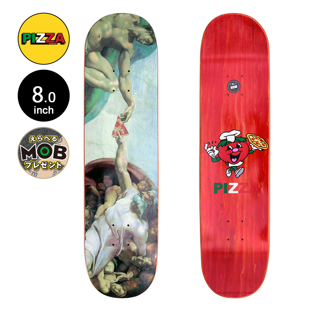 PIZZA ピザ 8.0 MICHELANGELO DECK デッキ スケートボード ミケランジェロ スケボー ストリート 板（2308） :311501082:American Street Style