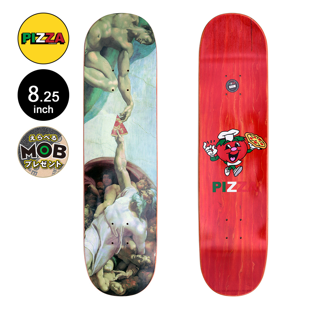 PIZZA ピザ 8.25 MICHELANGELO DECK デッキ スケートボード ミケランジェロ スケボー ストリート 板（2308） :311501083:American Street Style