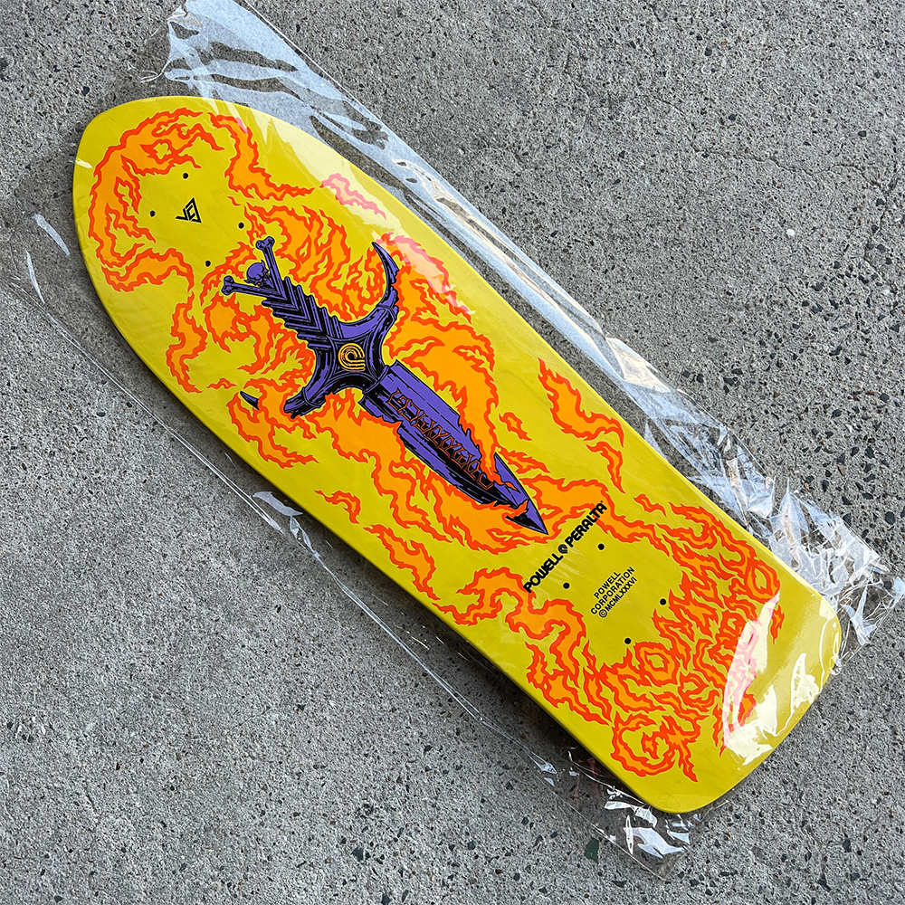 POWELL PERALTA パウエル・ペラルタ スケボー デッキ 9.75 BONES BRIGADE&#174; TOMMY GUERRERO SERIES15  YELLOW ゲレロ ボーンズ・ブリゲード(2403)｜americanstreetstyle｜05