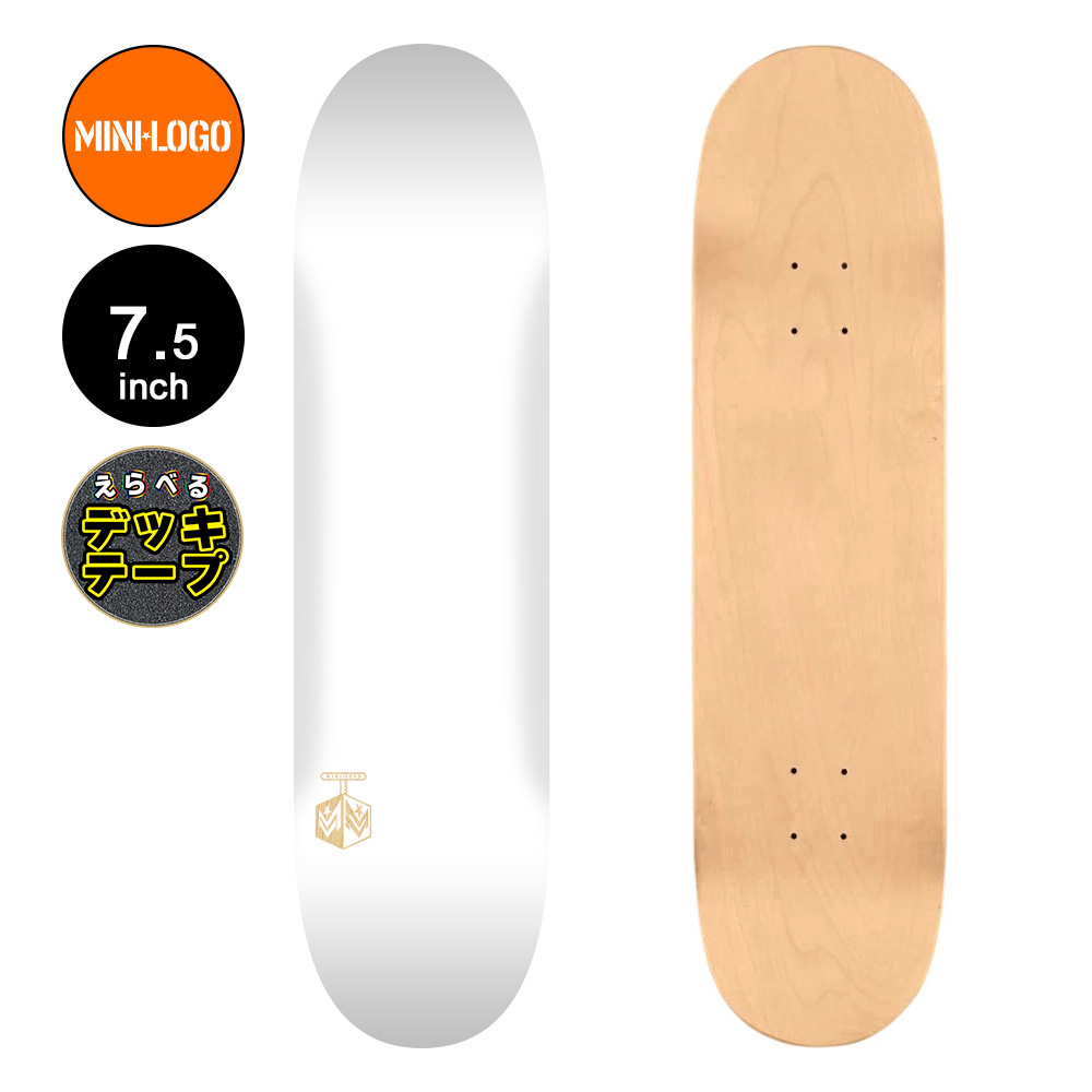 ミニロゴ MINI LOGO スケボー デッキ 7.5 DETONATOR 