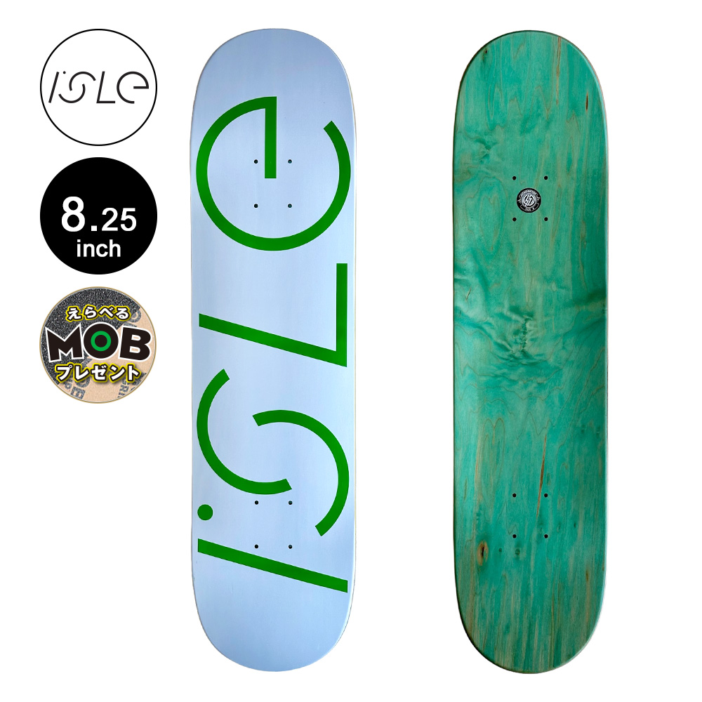 スケボーデッキ8.25 ISLE アイル ISLE スケボー デッキ 8.25 LOGO 2 DECK スケートボード