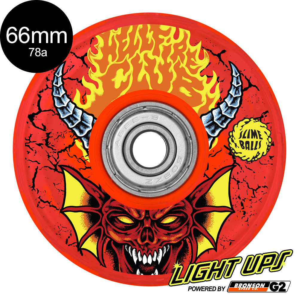 スライムボールズ SLIME BALLS 66mm STRANGER THINGS HELLFIRE CLUB