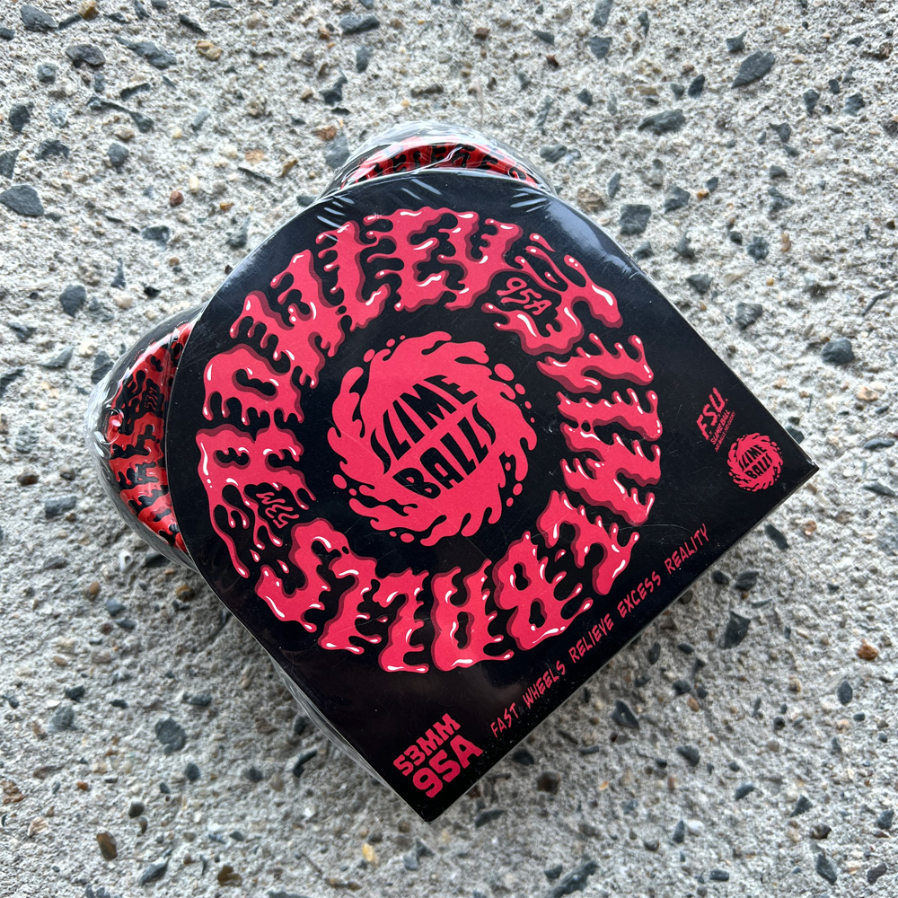 スライムボールズ SLIME BALLS 53mm GEOFF ROWLEY VOMIT MINI 95A WHEELS BLACK ハードウィール ジェフ・ローリー ゲストモデル 4個セット (2501) | ブランド登録なし | 03