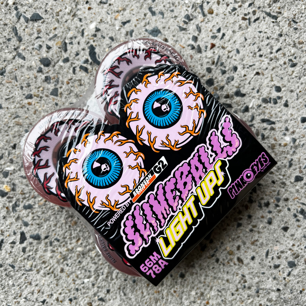 スライムボールズ SLIME BALLS 66mm LIGHT UPS PINK EYES 78A
