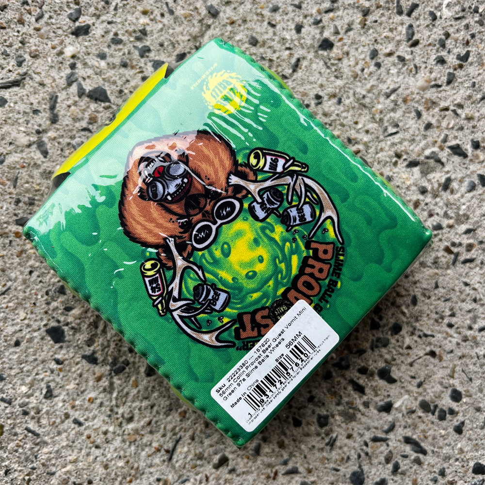 スライムボールズ SLIME BALLS 56mm PROVOST BEER VOMIT MINI GREEN