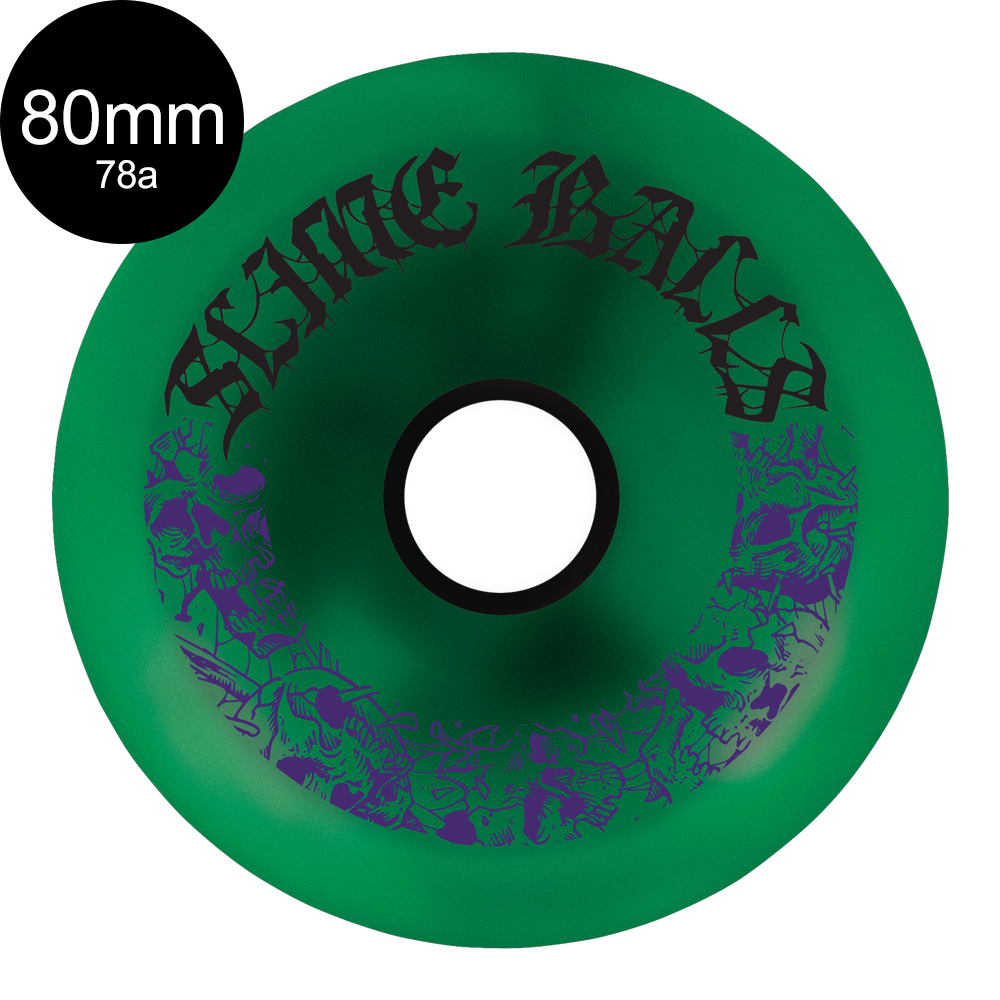 スライムボールズ SLIME BALLS 80mm MEGA 78A WHEELS ソフトウィール 4