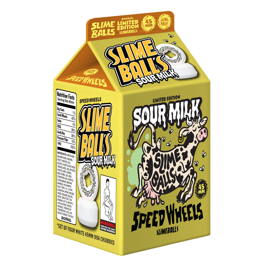 スライムボールズ SLIME BALLS 45mm SOUR MILK 99A WHEELS ハード