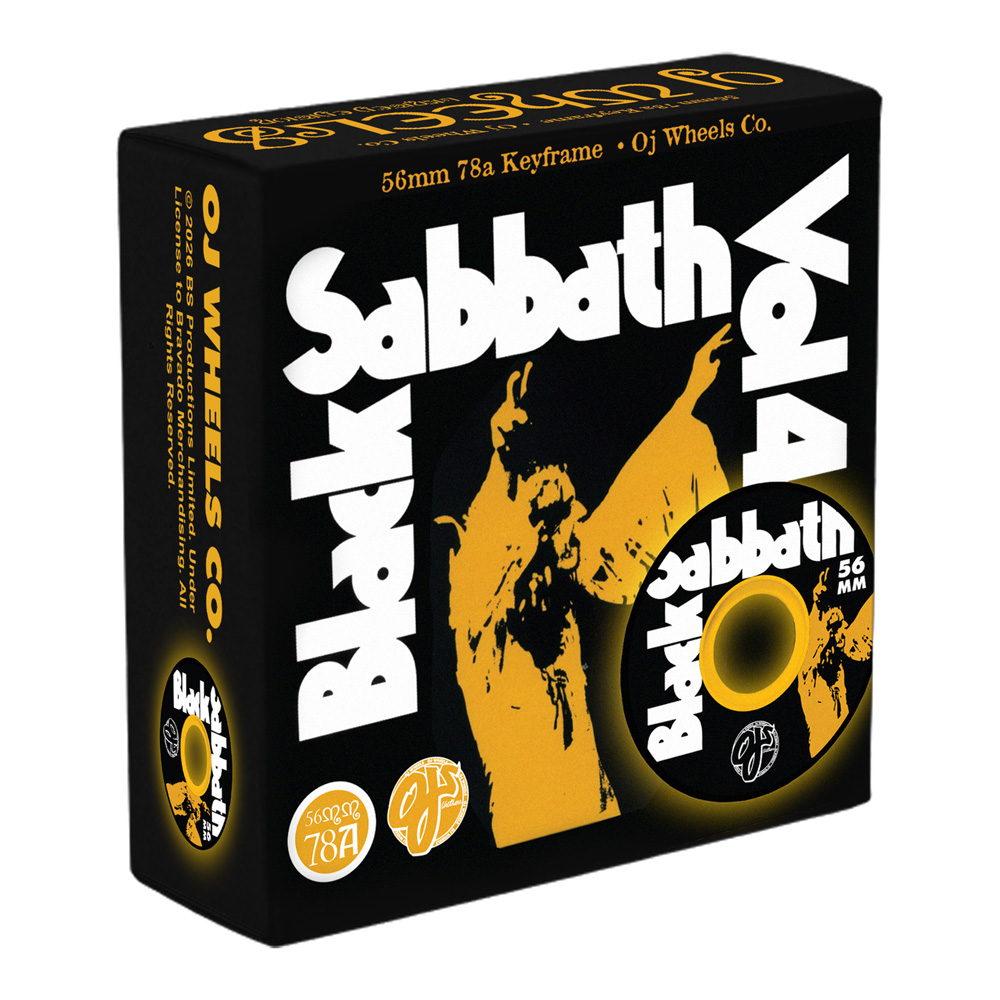 オージェイウィール OJ WHEELS 56mm BLACK SABBATH VOL4 KEYFRAME 78A