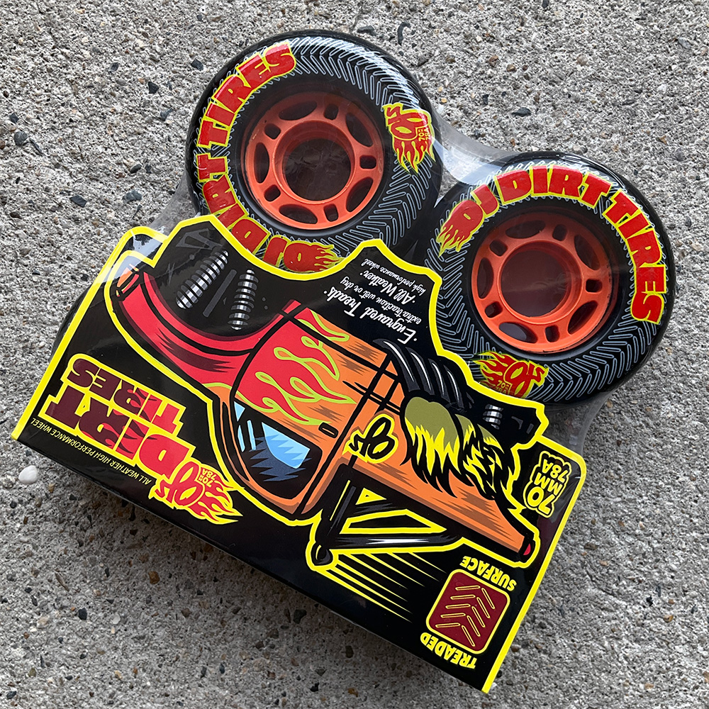 オージェイウィール OJ WHEELS 70mm DIRT TIRES THUNDER JUICE 78A