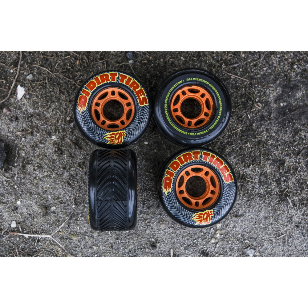 オージェイウィール OJ WHEELS 70mm DIRT TIRES THUNDER JUICE 78A