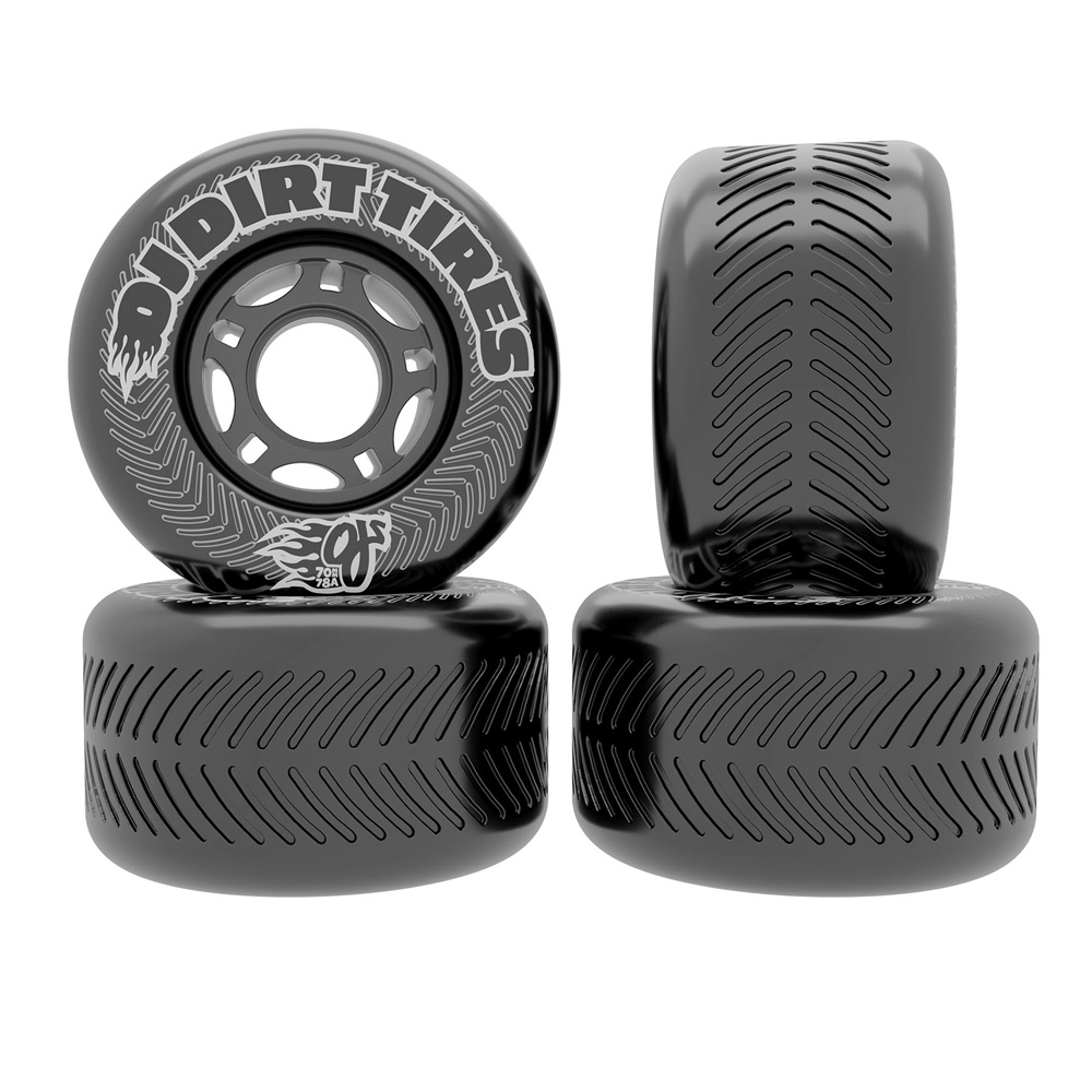 オージェイウィール OJ WHEELS 70mm VANDALS DIRT TIRES THUNDER JUICE