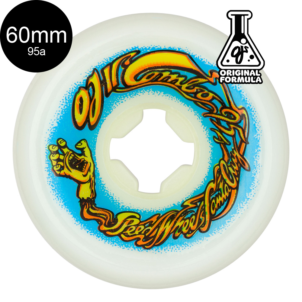 オージェイウィール OJ WHEELS 60mm II ORIGINAL WHITE COMBO