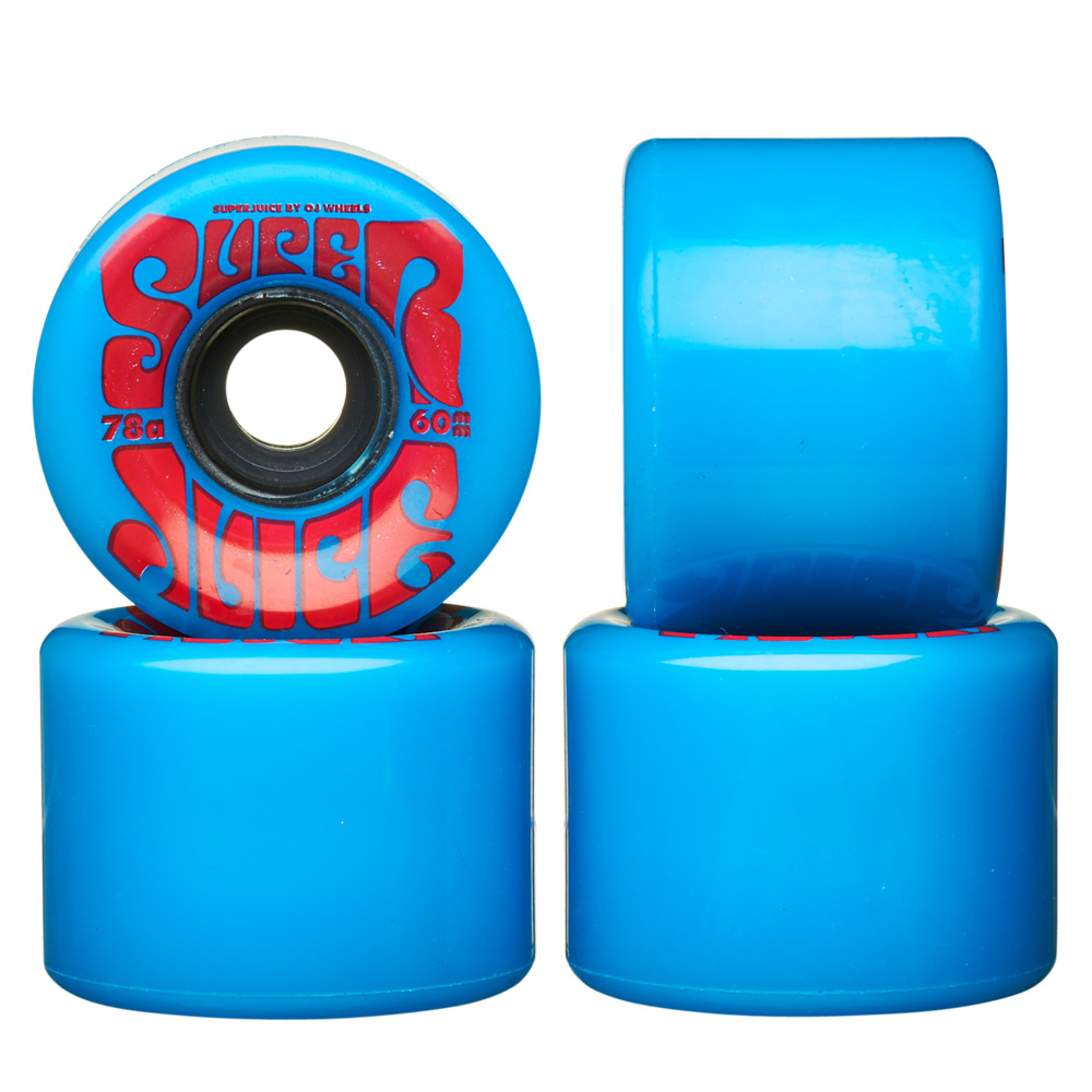 オージェイウィール OJ WHEELS 60mm SUPER JUICE 78A BLUE ソフト