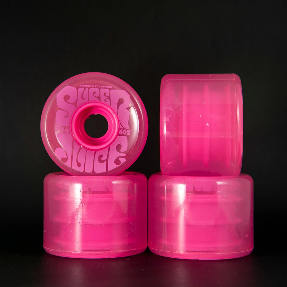 オージェイウィール OJ WHEELS 60mm BUBBLE GUM SUPER JUICE PINK 78A