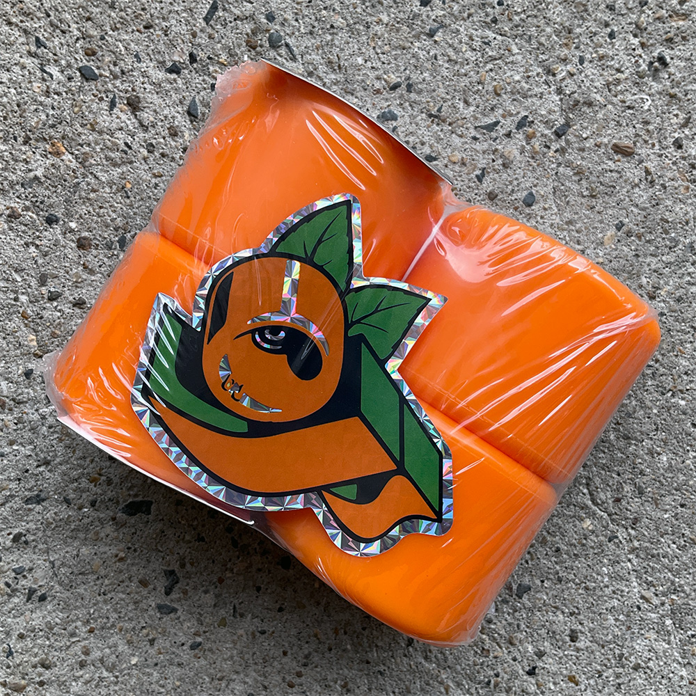 オージェイウィール OJ WHEELS 60mm SUPER JUICE NEON ORANGE 78A