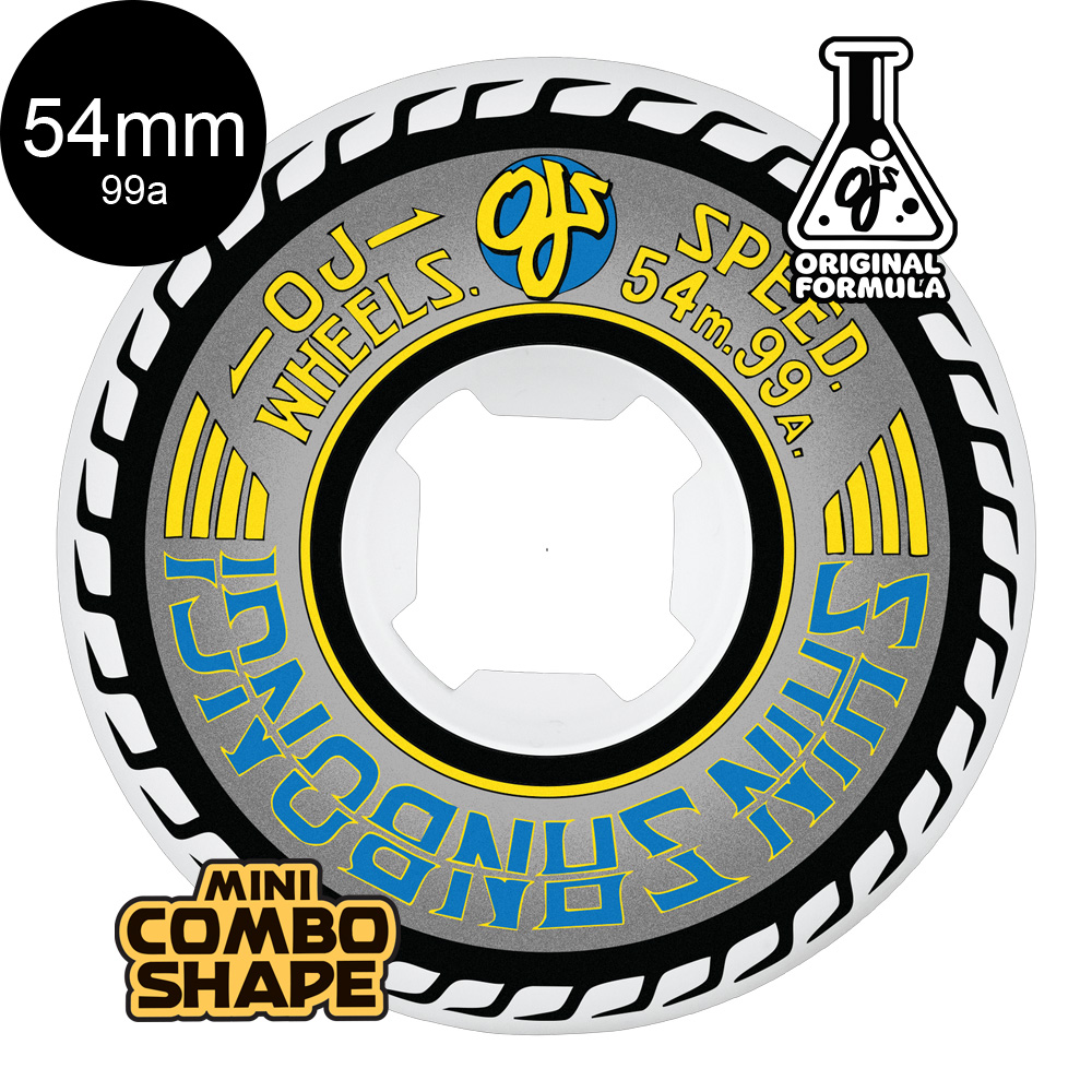 オージェイウィール OJ WHEELS 54mm SHIN SANBONGI MINI COMBOS 99A