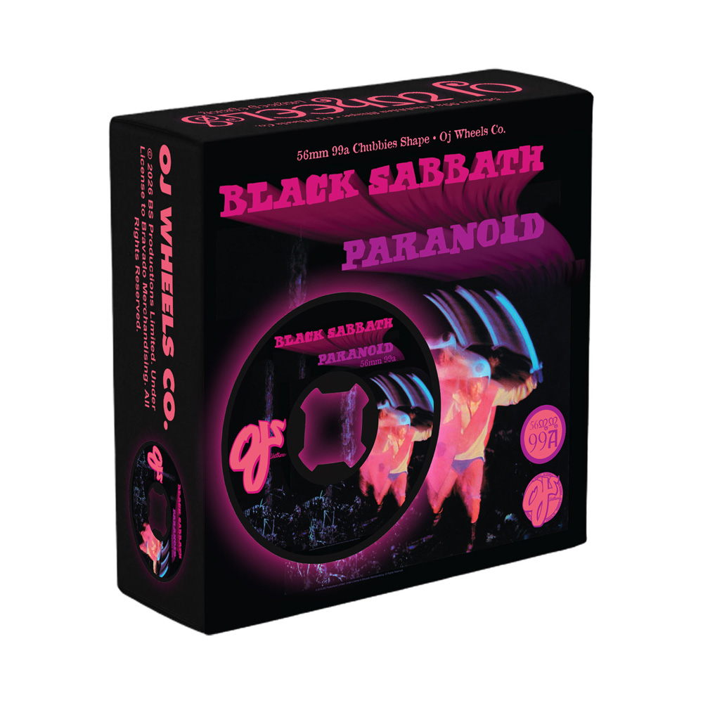 オージェイウィール OJ WHEELS 56mm BLACK SABBATH PARANOID CHUBBIES
