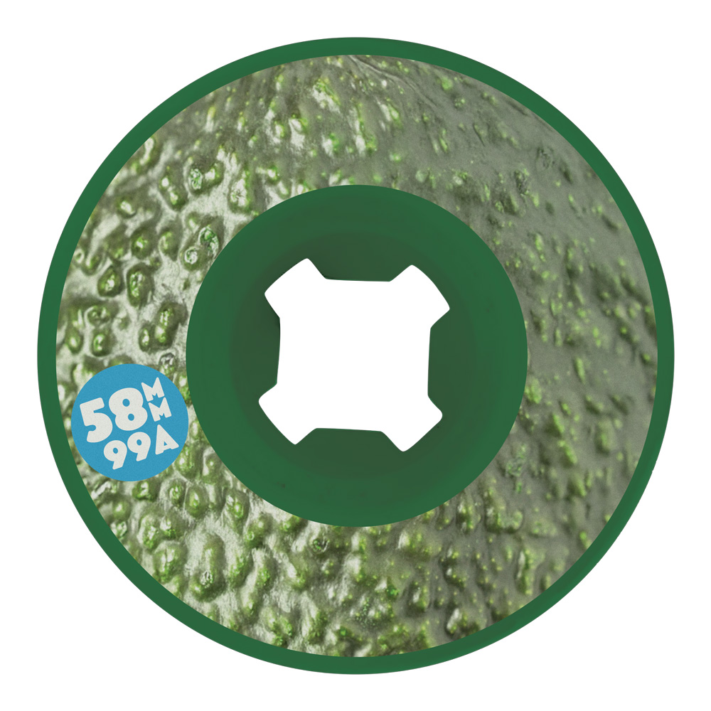 オージェイウィール OJ WHEELS 58mm AVOCADO LIL DOODIES 99A ハード