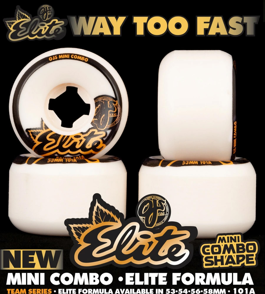 オージェイウィール OJ WHEELS 54mm ELITE MINI COMBO 101A TEAM