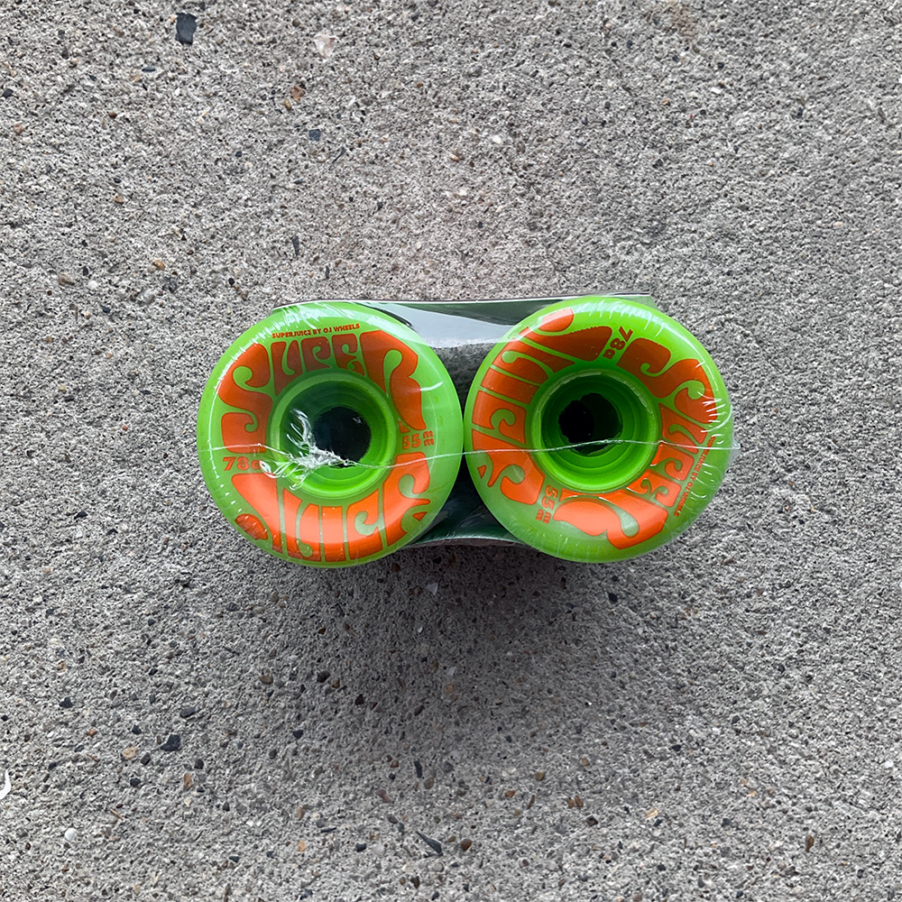 オージェイウィール OJ WHEELS 55mm MINI SUPER JUICE 78A GREEN