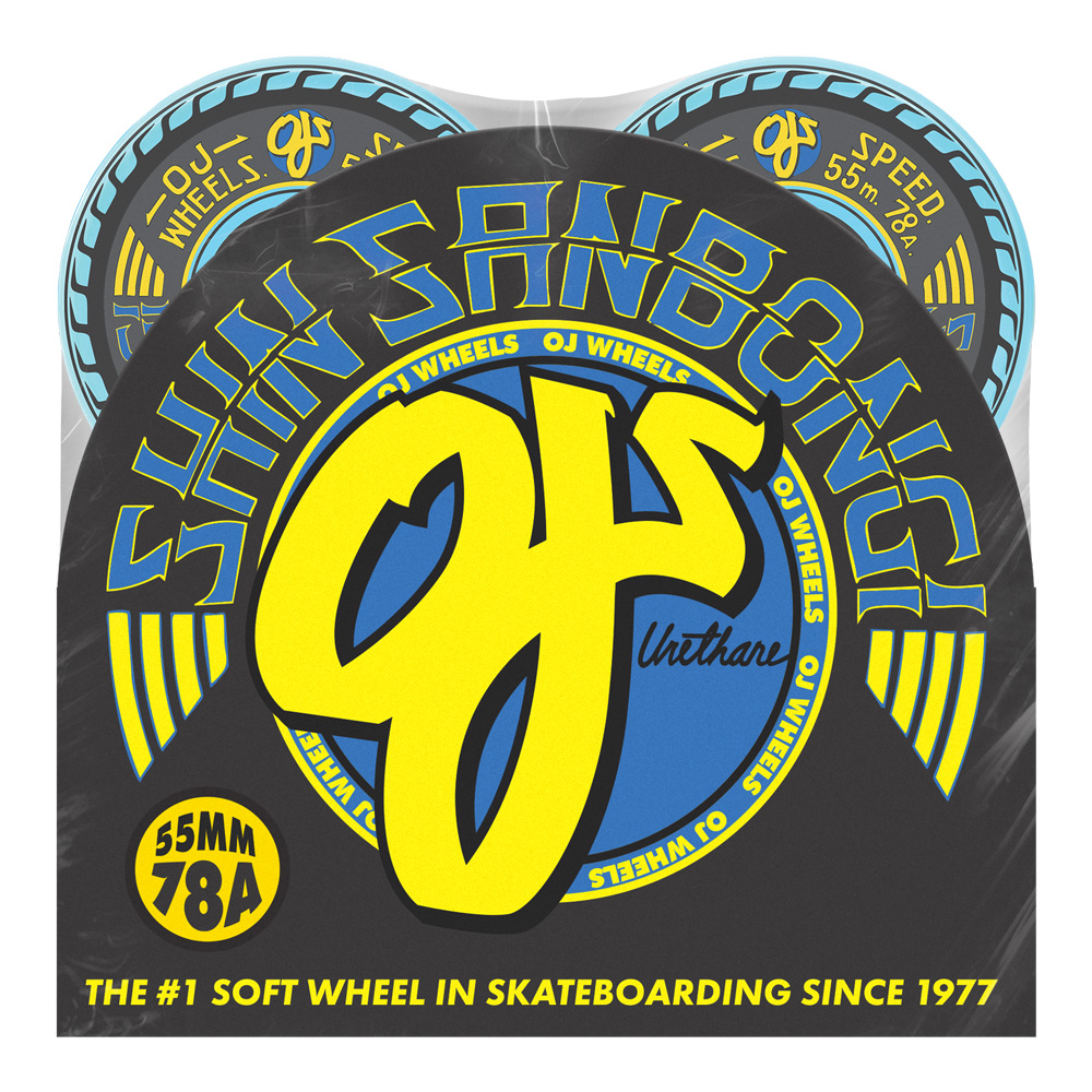 オージェイウィール OJ WHEELS 55mm MINI SUPER JUICE SHIN SANBONGI