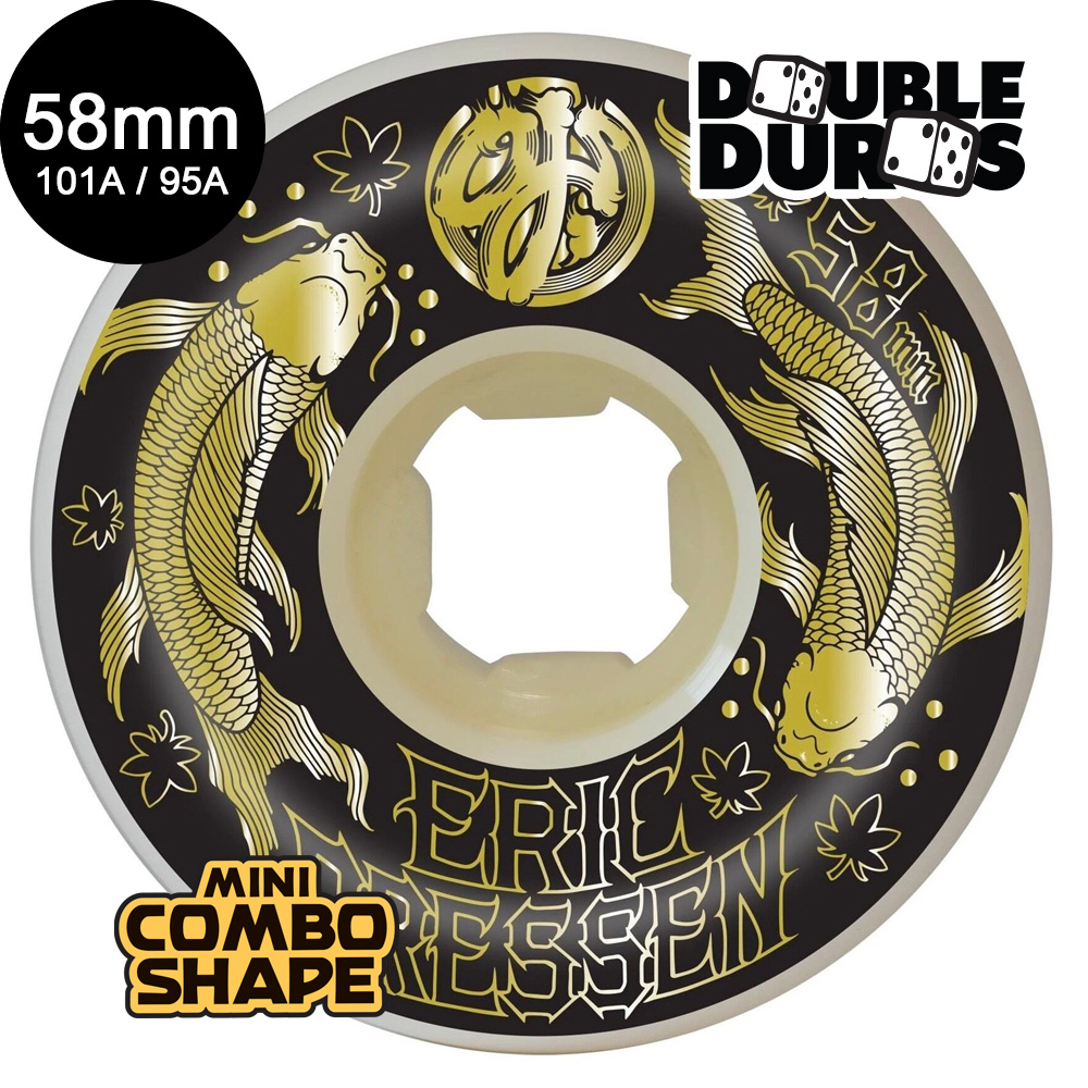 OJ WHEELS オージェイウィール 58mm ERIC DRESSEN KOI DOUBLE DURO