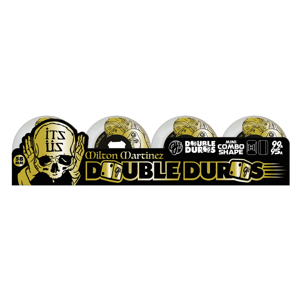 OJ DOUBLE DUROS 58mm スケートボードウィール 4個セット オージェイウィール OJ WHEELS 58mm DOUBLE DURO MARTINEZ ITS US