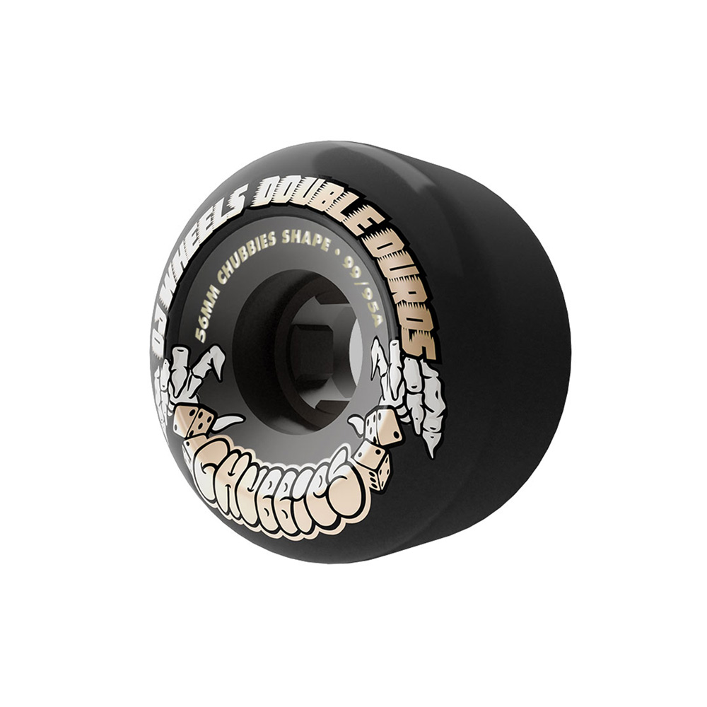 オージェイウィール OJ WHEELS 56mm DOUBLE DURO TRANS BLACK CHUBBIES オージェイウィール OJ WHEELS 56mm DOUBLE DURO TRANS BLACK CHUBBIES