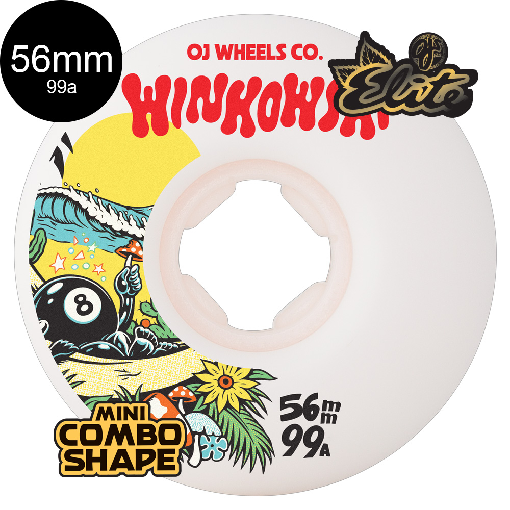 オージェイウィール OJ WHEELS 56mm WINKOWSKI MUSHROOM ELITE MINI