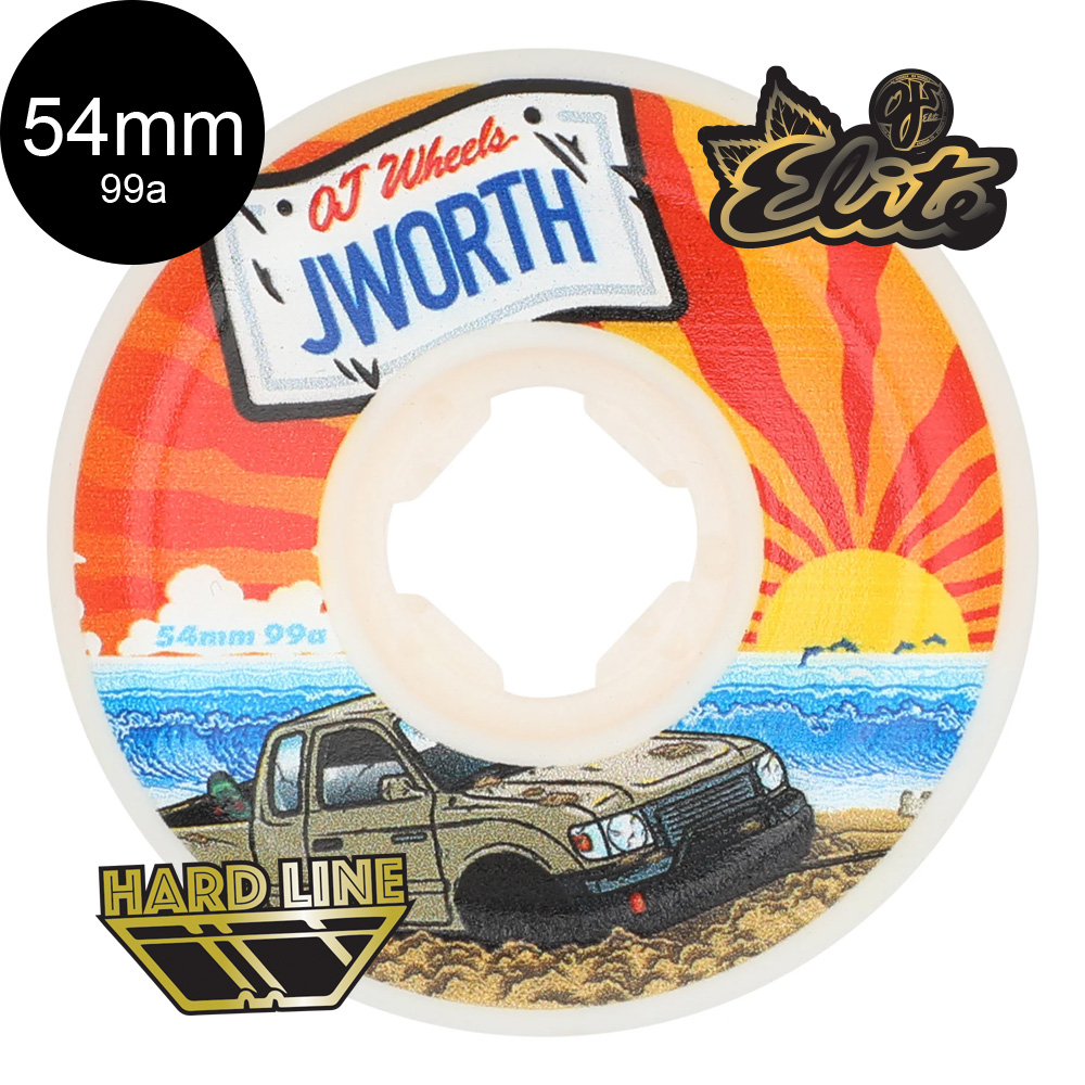 オージェイウィール OJ WHEELS 54mm JOHN WORTHINGTON ELITE HARDLINE