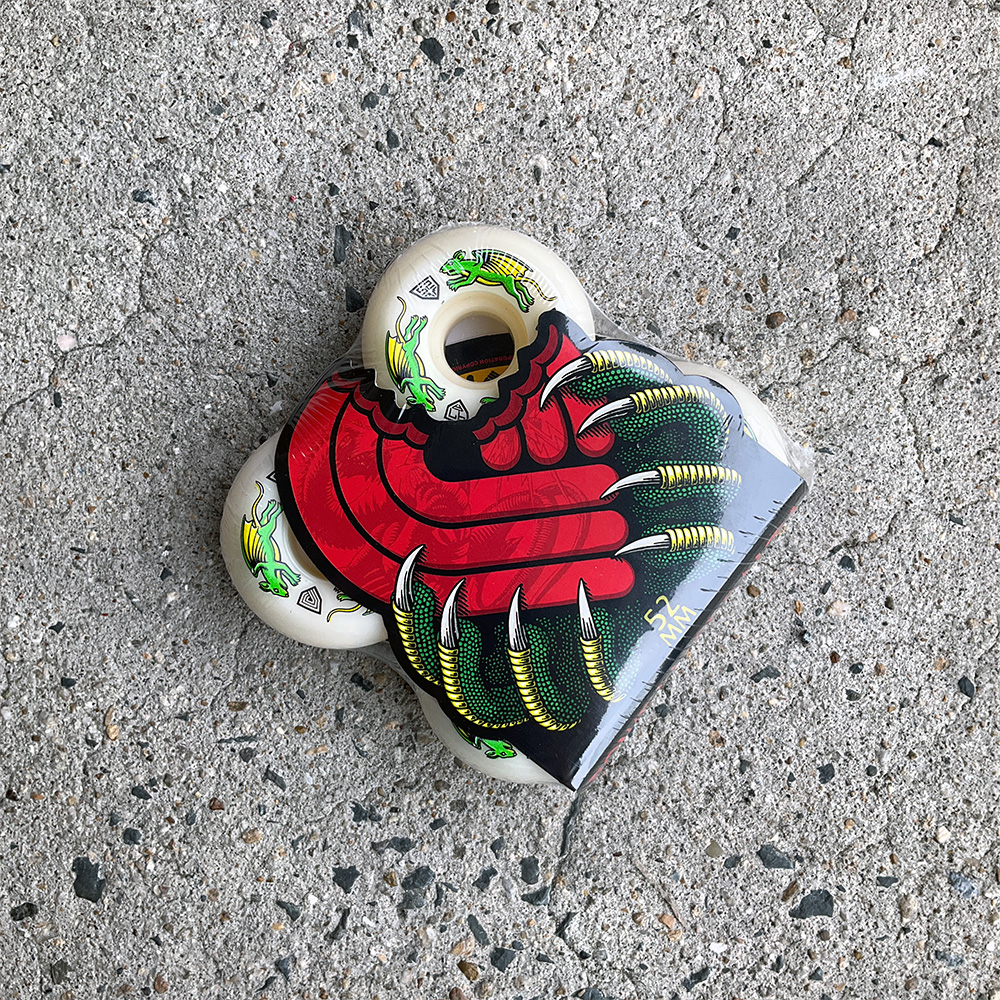 パウエルペラルタドラゴンフォーミュラnano 97a 58mm Powell Peralta Dragon Formula Nano Rats Skateboard Wheels