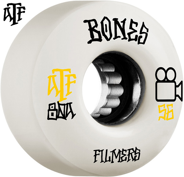 ボーンズ ウィール BONES WHEELS 56mm ATF FILMERS 80A ソフトウィール