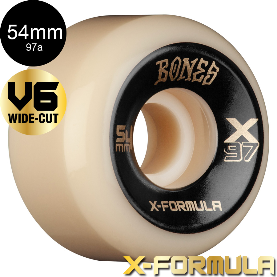 BONES WHEELS ボーンズ ウィール 54mm X-FORMULA X-NINETY-SEVEN V6 