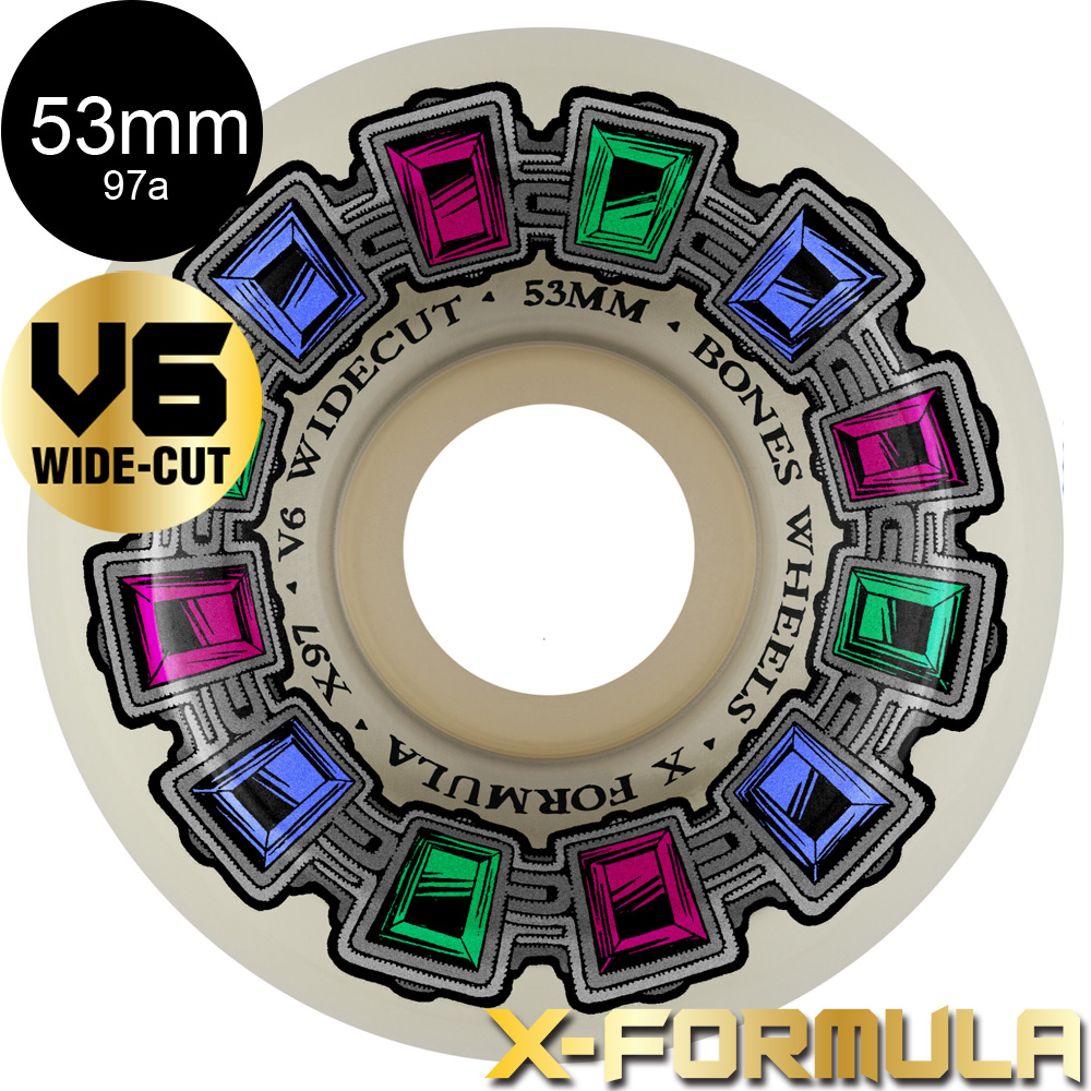 上品スタイル ボーンズ ウィール BONES WHEELS 53mm X-FORMULA DIAL OF スケートボード